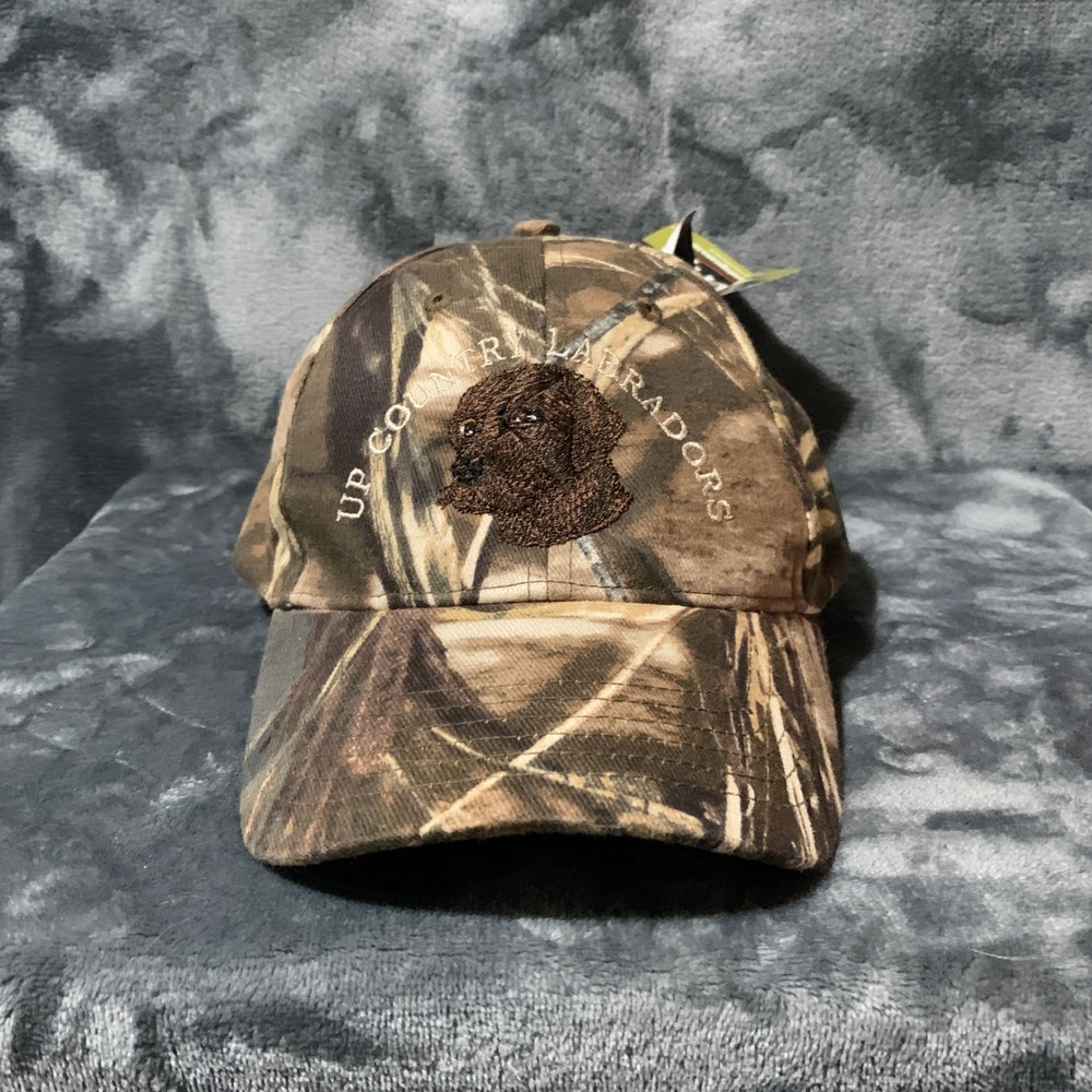 Kati Advantage Max-4 Camo Hat Mens Up Country Labradors Dog Embroidery NWT
